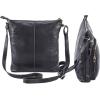image:imageGenuine Leather Crossbody Bags for Women Handmade Sling Shoulder Purse Stylish Travel Handbag with Full Adjustable StrapBlack Nappa