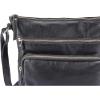 image:imageGenuine Leather Crossbody Bags for Women Handmade Sling Shoulder Purse Stylish Travel Handbag with Full Adjustable StrapBlack Nappa