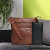image:imageGenuine Leather Crossbody Bags for Women Handmade Sling Shoulder Purse Stylish Travel Handbag with Full Adjustable StrapBrown Washed Vintage
