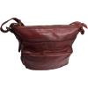image:imageGenuine Leather Crossbody Bags for Women Handmade Sling Shoulder Purse Stylish Travel Handbag with Full Adjustable StrapBurgundy Washed Vintage