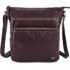 image:imageGenuine Leather Crossbody Bags for Women Handmade Sling Shoulder Purse Stylish Travel Handbag with Full Adjustable StrapCoffee Multiwax