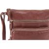 image:imageGenuine Leather Crossbody Bags for Women Handmade Sling Shoulder Purse Stylish Travel Handbag with Full Adjustable StrapCognac Nappa