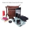 image:imageGenuine Leather Crossbody Bags for Women Handmade Sling Shoulder Purse Stylish Travel Handbag with Full Adjustable StrapCognac Nappa