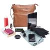 image:imageGenuine Leather Crossbody Bags for Women Handmade Sling Shoulder Purse Stylish Travel Handbag with Full Adjustable StrapCognac Washed Vintage