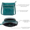 image:imageGenuine Leather Crossbody Bags for Women Handmade Sling Shoulder Purse Stylish Travel Handbag with Full Adjustable StrapEmerald Green Nappa