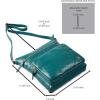 image:imageGenuine Leather Crossbody Bags for Women Handmade Sling Shoulder Purse Stylish Travel Handbag with Full Adjustable StrapEmerald Green Nappa