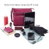 image:imageGenuine Leather Crossbody Bags for Women Handmade Sling Shoulder Purse Stylish Travel Handbag with Full Adjustable StrapFuchsia Pink Nappa