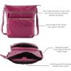 image:imageGenuine Leather Crossbody Bags for Women Handmade Sling Shoulder Purse Stylish Travel Handbag with Full Adjustable StrapFuchsia Pink Nappa