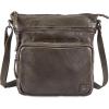 image:imageGenuine Leather Crossbody Bags for Women Handmade Sling Shoulder Purse Stylish Travel Handbag with Full Adjustable StrapOlive Green Washed Vintage