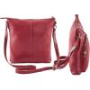image:imageGenuine Leather Crossbody Bags for Women Handmade Sling Shoulder Purse Stylish Travel Handbag with Full Adjustable StrapRed Nappa