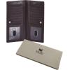 image:imageLong Wallet for Men Women Real Leather Bifold RFID Stylish Slim Handmade 2 ID Window Credit Card Holder in Gift BoxCoffee