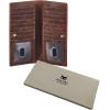 image:imageLong Wallet for Men Women Real Leather Bifold RFID Stylish Slim Handmade 2 ID Window Credit Card Holder in Gift BoxCognac