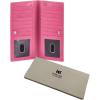 image:imageLong Wallet for Men Women Real Leather Bifold RFID Stylish Slim Handmade 2 ID Window Credit Card Holder in Gift BoxHot Pink