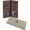 image:imageLong Wallet for Men Women Real Leather Bifold RFID Stylish Slim Handmade 2 ID Window Credit Card Holder in Gift BoxMoss Green