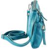 image:imageSmall Crossbody Bags for Women Leather Sling Purse with Adjustable Strap Multi Pocket Cross Over for Travel amp Gift  Real Leather Purse Crossover TrendyTurquoise Green Nappa
