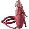 image:imageSmall Crossbody Bags for Women Leather Sling Purse with Adjustable Strap Multi Pocket Cross Over for Travel amp Gift  Real Leather Purse Crossover TrendyRed Nappa