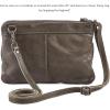 image:imageSmall Crossbody Bags for Women Leather Sling Purse with Adjustable Strap Multi Pocket Cross Over for Travel amp Gift  Real Leather Purse Crossover TrendyOlive Green Washed Vintage