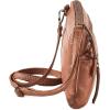 image:imageSmall Crossbody Bags for Women Leather Sling Purse with Adjustable Strap Multi Pocket Cross Over for Travel amp Gift  Real Leather Purse Crossover TrendyCognac Washed Vintage