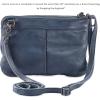 image:imageSmall Crossbody Bags for Women Leather Sling Purse with Adjustable Strap Multi Pocket Cross Over for Travel amp Gift  Real Leather Purse Crossover TrendyOcean Blue Washed Vintage
