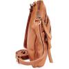 image:imageSmall Crossbody Bags for Women Leather Sling Purse with Adjustable Strap Multi Pocket Cross Over for Travel amp Gift  Real Leather Purse Crossover TrendyMustard Multiwax