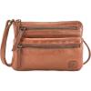 image:imageSmall Crossbody Bags for Women Leather Sling Purse with Adjustable Strap Multi Pocket Cross Over for Travel amp Gift  Real Leather Purse Crossover TrendyCognac Washed Vintage